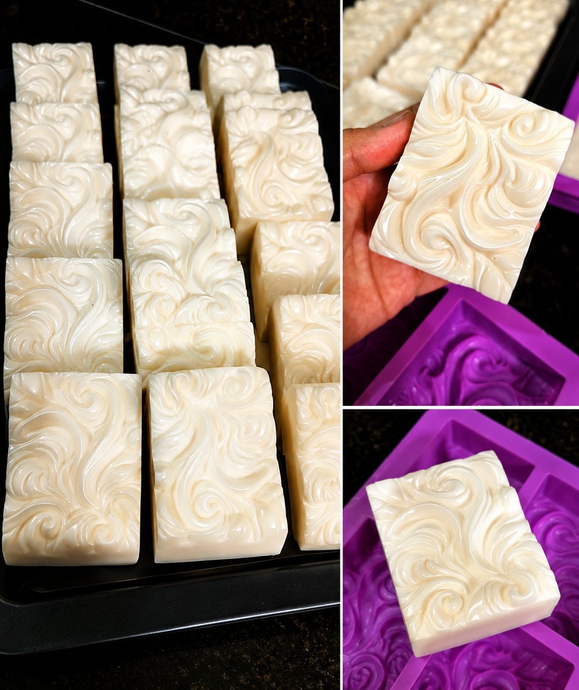 Glutathione & Collagen Soap in Goat Milk (Melt & Pour) - Small Size