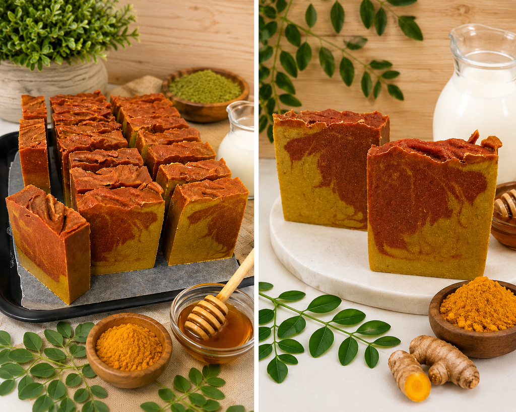 MORINGA GLOW SOAP (with Goat’s Milk)